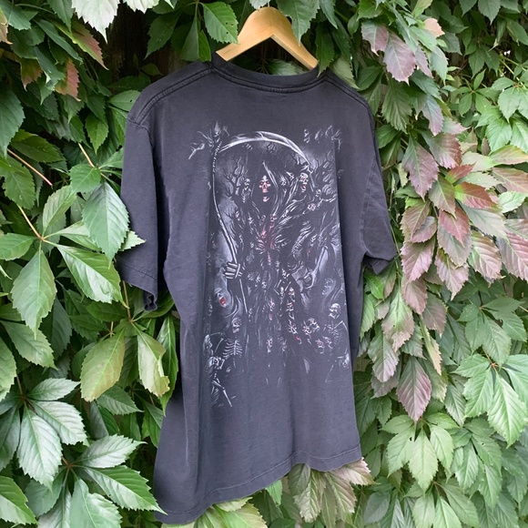 Vintage Skeleton Scythe Tee - Picture 5 of 8